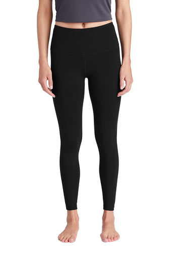 Ladies Sport-Tek  High Rise 7/8 Legging with Pocket